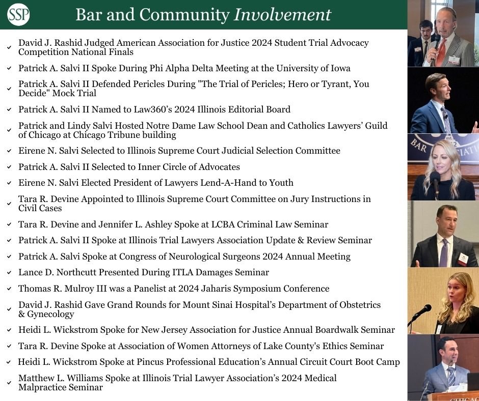 2024 Salvi Wrapped - Our Year in Review - Community involvement